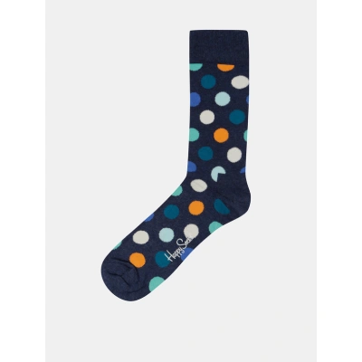 Happy Socks Big Dots Ponožky Modrá