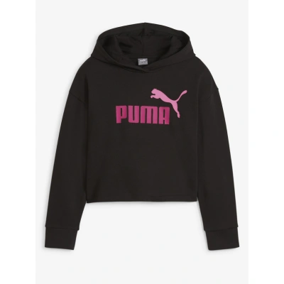 Puma ESS+ 2 Color Logo Mikina dětská Černá