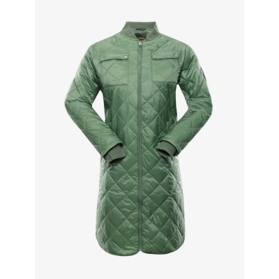 NAX Lozera Kabát Zelená