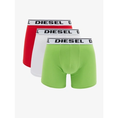 Diesel Boxerky 3 ks Zelená