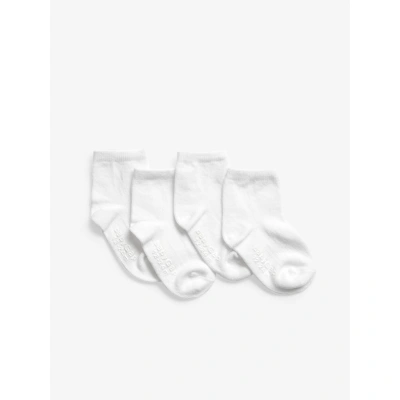 GAP Ponožky 4 páry dětské Bílá