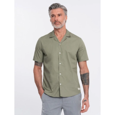 Ombre Clothing Košile Zelená