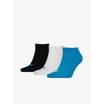 Puma Sneaker Plain Ponožky 3 páry Černá